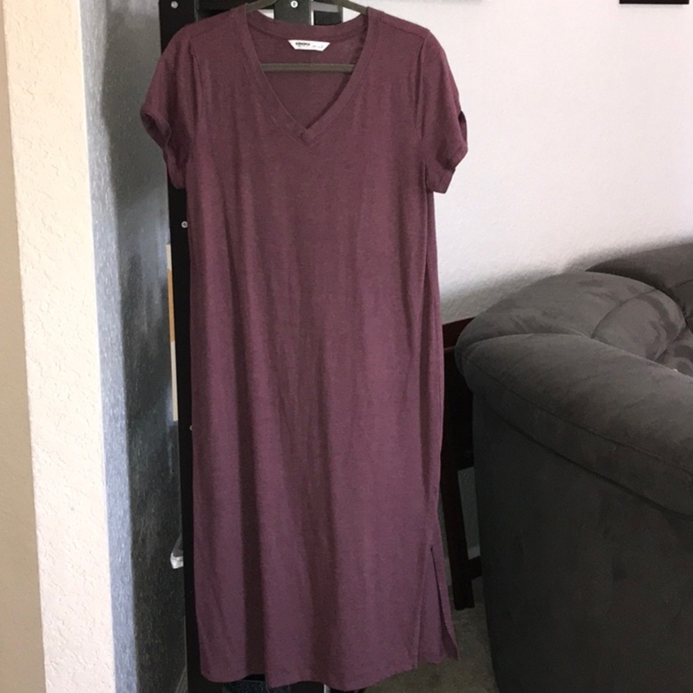 Sonoma Plum V-Neck dress